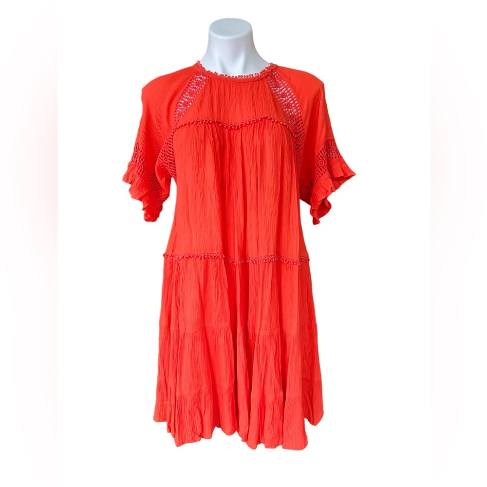 NWT Patrons of Peace Dress Coral colorSize small